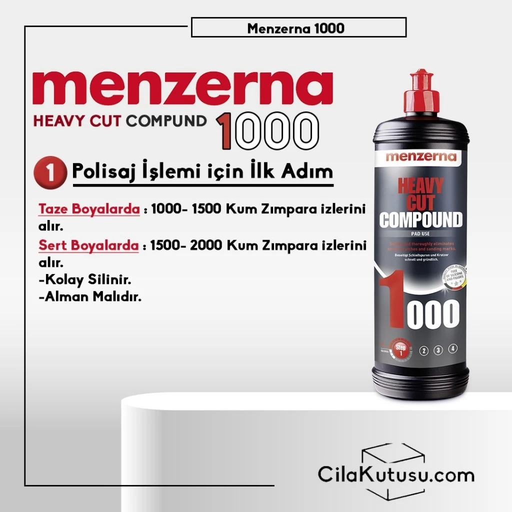 Menzerna 1000 น้ำยาขัดหยาบ(แบบแบ่งขาย) thumbnail 5