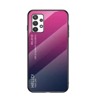 ส่งจากไทย เคสกระจก ใช้สำหรับ Samsung A13 A13 4G กันกระแทก เคสไล่สี ซัมซุงA13 5G A13 4Gตรงรุ่น