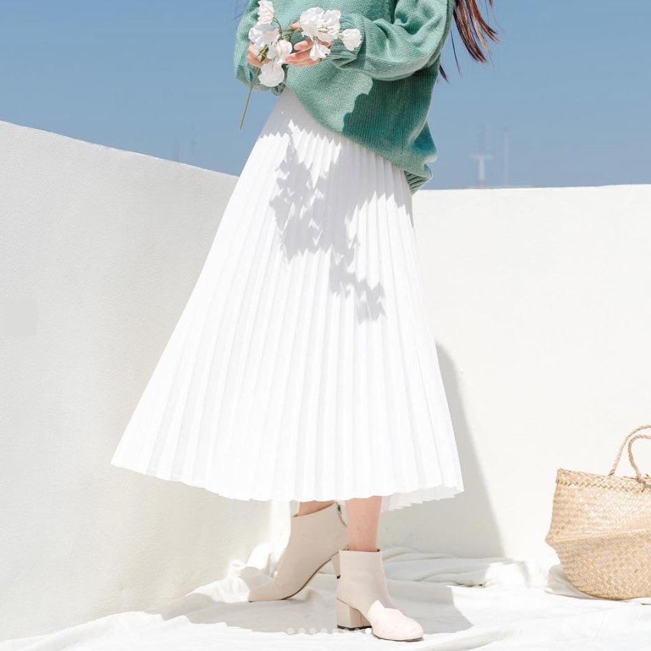 Kimmame - กระโปรงพลีท รุ่น Emily Skirt 6 สี