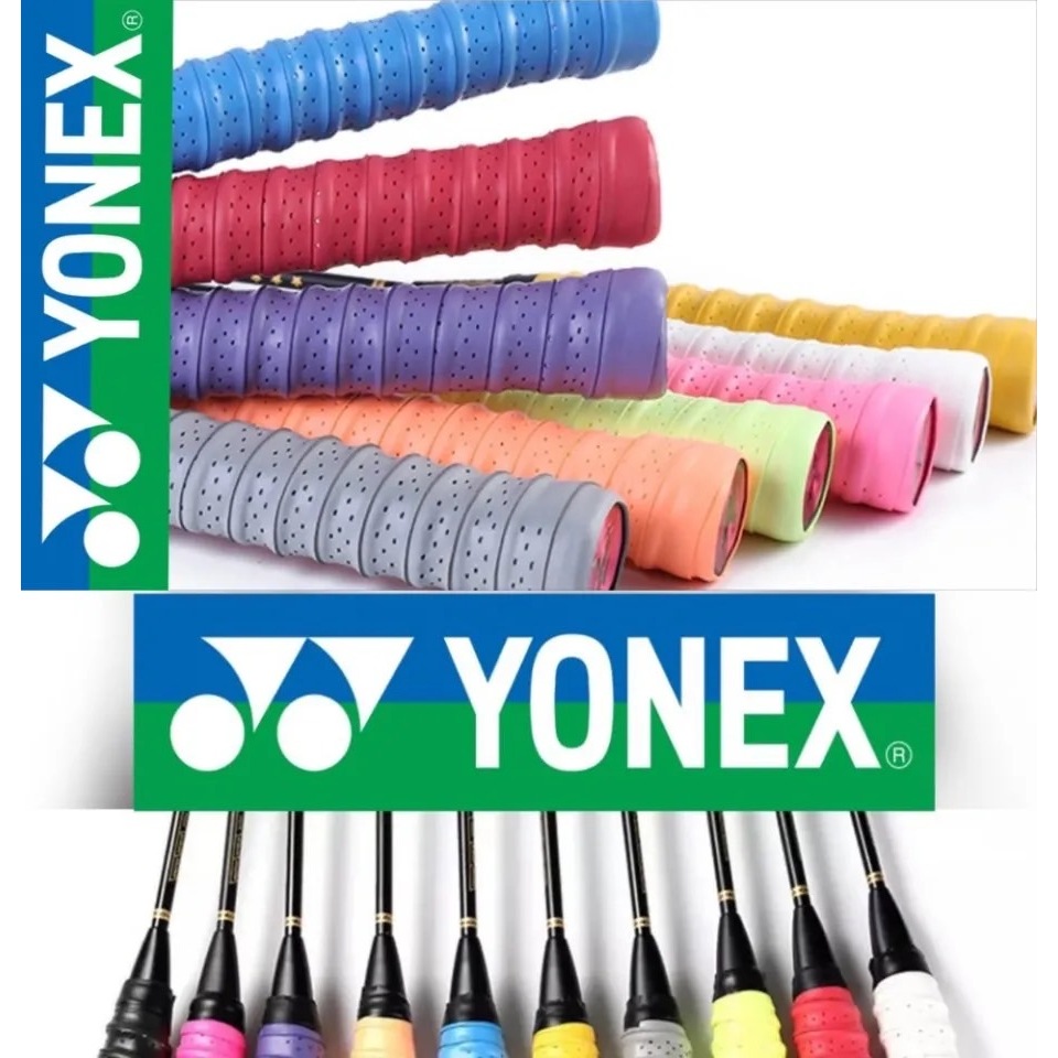พร้อมส่งจากToBoShop Yonex กริปพันด้ามไม้แบดมินตัน กันลื่นผิวหนึบมีหลายสีให้เลือก