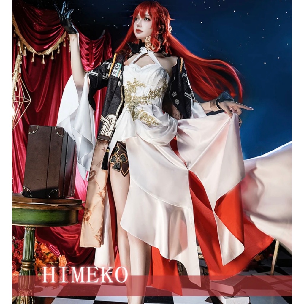 Honkai: เครื่องแต่งกาย Star Rail Murata Himeko คอสเพลย์ชุดแต่งกาย Halloween Gifts for Girls
