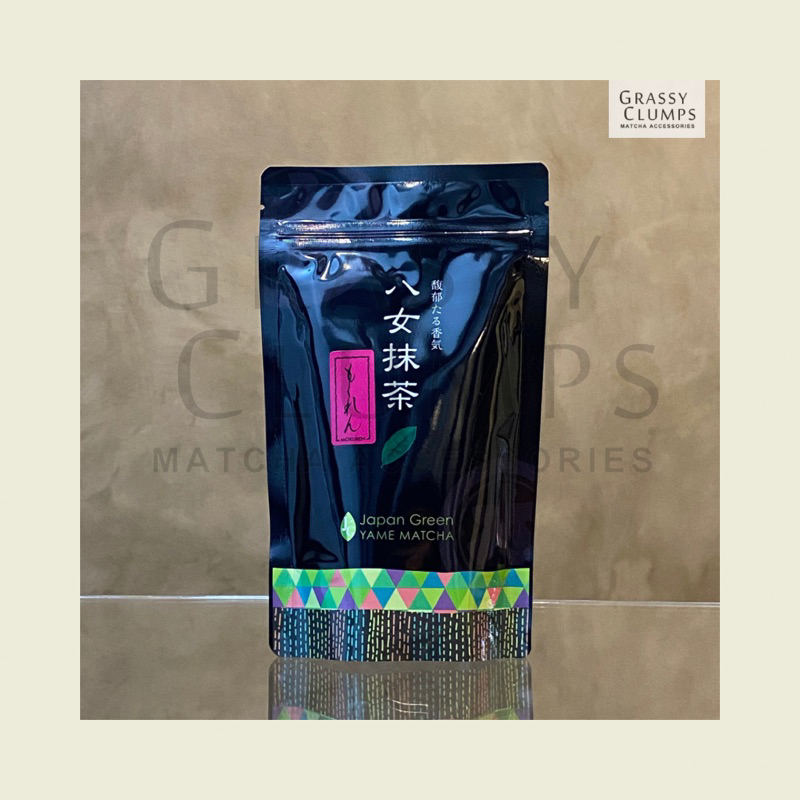 ผงมัทฉะ Hoshino Mokuren matcha powder ถุง 100 กรัม | Grassy Clumps