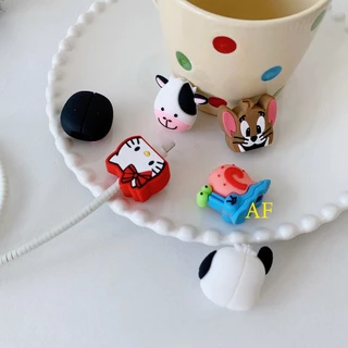 【ส่งจากไทย 150ลาย】Cable Bite ที่กันสายหัก ลายการ์ตูน cable protector สำหรับ สายชาร์จ สำหรับiP/Type-C
