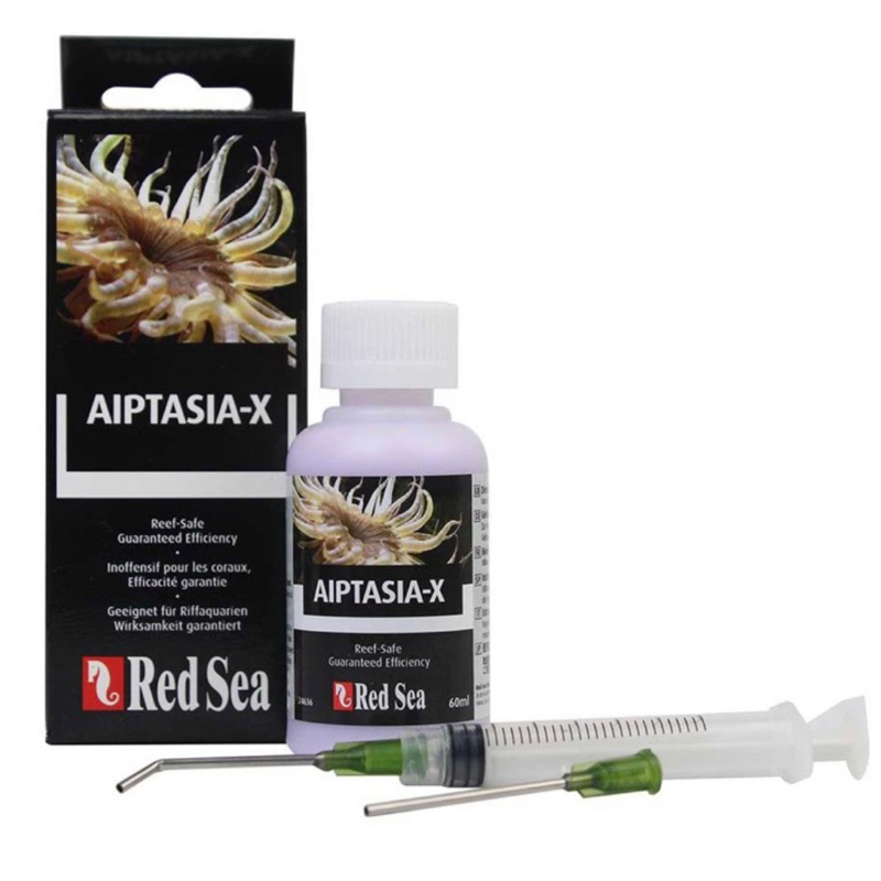 Red Sea Aiptasia-X ผลิตภัณฑ์กำจัดอิปทาเซีย สำหรับตุ้ปลาทะเล 60ml. 📌การจัดส่งสินค้า📌 ตัดรอบการจัดส่งข