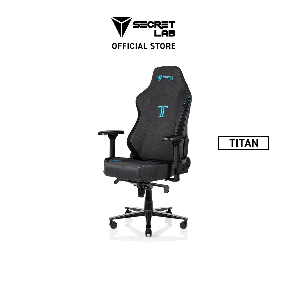 Secretlab TITAN Classic เบาะผ้า SoftWeave — สีชาโคลบลู (Charcoal Blue) เก้าอี้เกมมิ่ง
