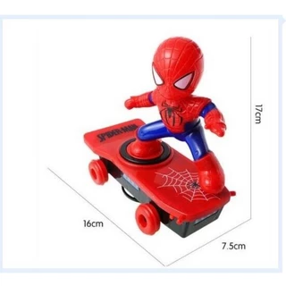 ของเล่นสเกตบอร์ดสไปเดอร์แมน ของเล่นเด็ก ของเล่นเสริมพัฒนาการ