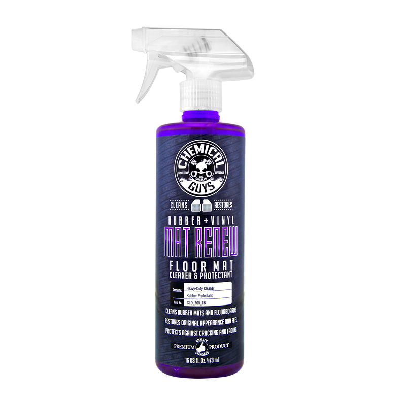 Chemical Guys Mat ReNew Rubber&Vinyl Floor Mat Cleaner and Protectant (16 oz)