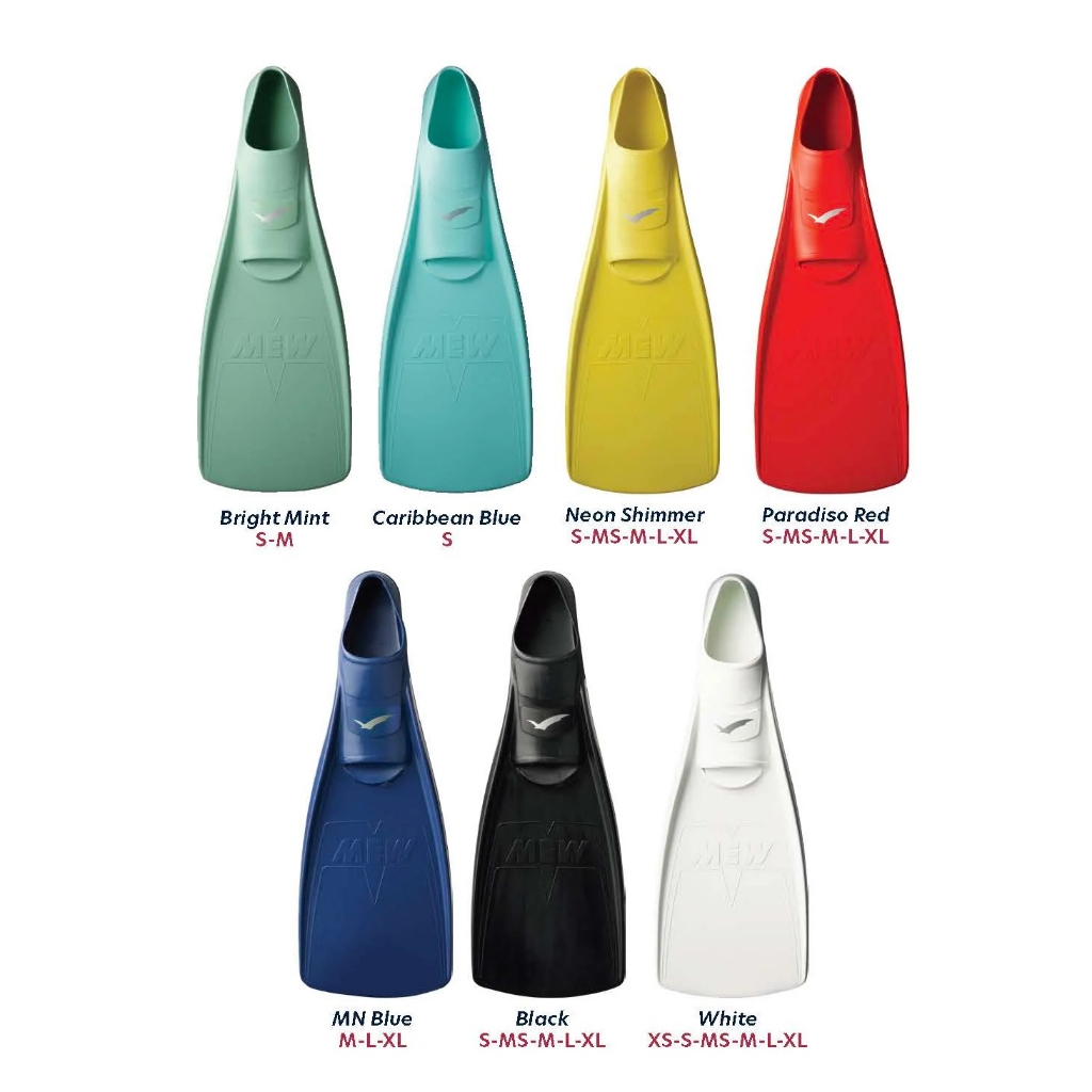 ฟินดำน้ำ GULL MEW FINS  COLORS 2