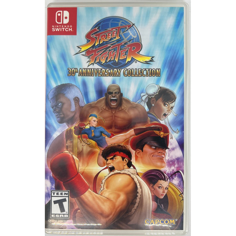 [NSW][มือ2] เกม Street Fighter 30 th Anniversary collection