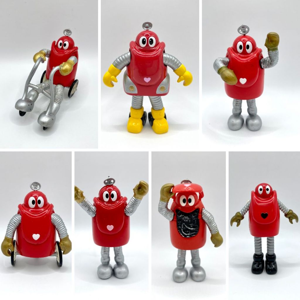 Ganbare!! ROBOCON กัมบาเระ โรโบคอน มินิ ฟิกเกอร์ 2.5" HG Gashapon Bandai โรโบค่อน Robocon Mini Figure กาชาปอง