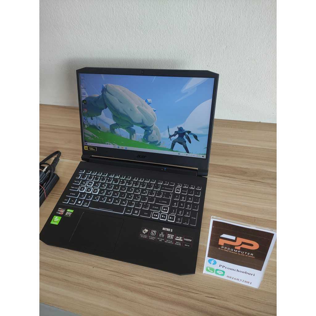 💻 โน๊ตบุ๊ค ACER NITRO RTX3060 เล่นเกมส์แรงๆ