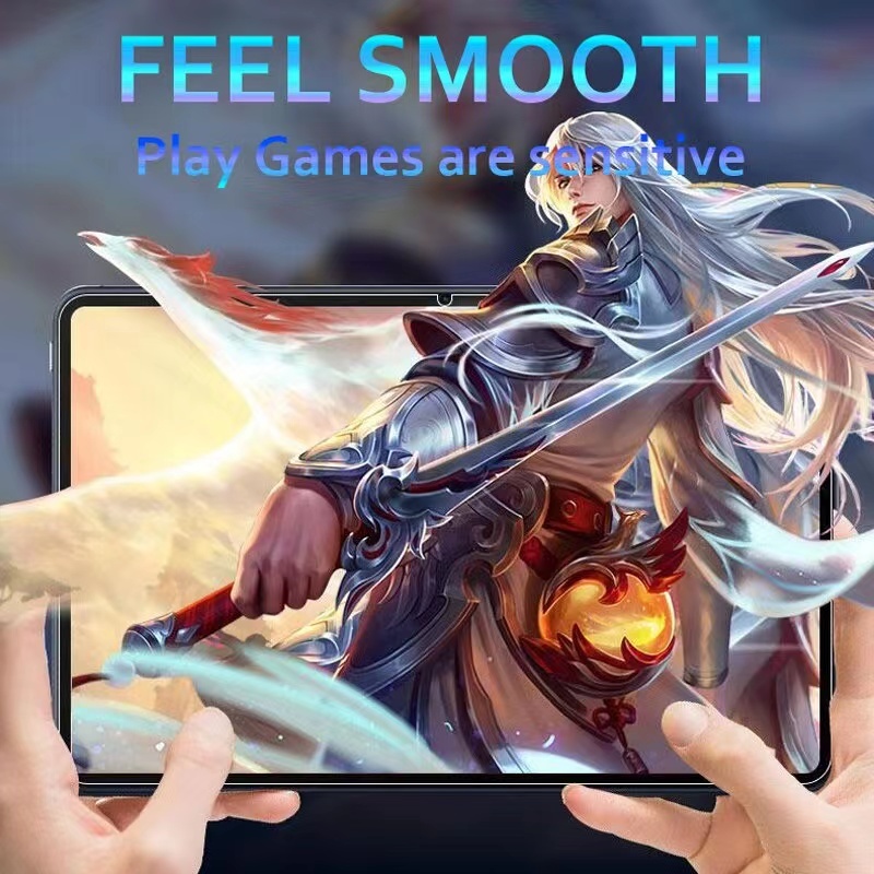 【ส่งจากไทย】ฟิล์มกระจก แบบใส for Samsung Galaxy Tab S6 Lite 10.4นิ้ว A8 10.5นิ้ว S8/S7 11นิ้ว S7/S8+ 12.4นิ้ว - รูปที่ 6