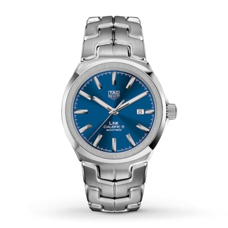 (สินค้าพร้อมส่ง)​ นาฬิกา​ TAG HEUER รุ่น​ LINK Automatic Watch, 41 mm, Steel รหัส​ WBC2112.BA0603 ของแท้ป้าย​ KINGPOWER
