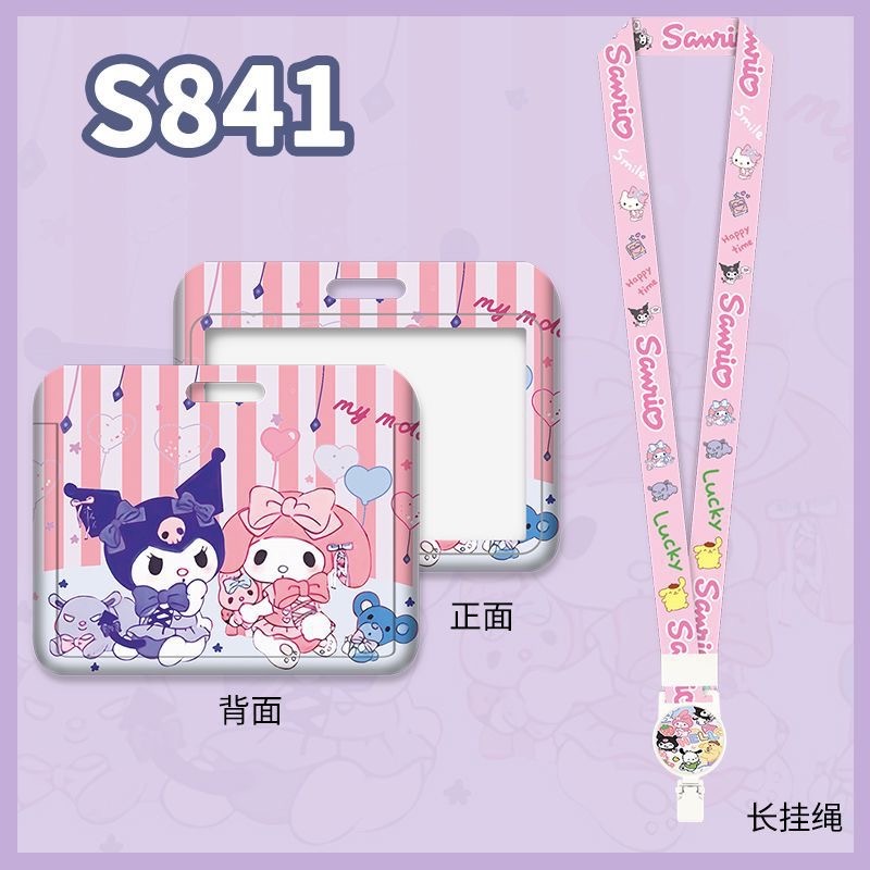 พร้อมส่ง💖 สายคล้องบัตร ที่ใส่บัตร สายคล้องโทรศัพท์ สายคล้องคอ ลายการ์ตูน