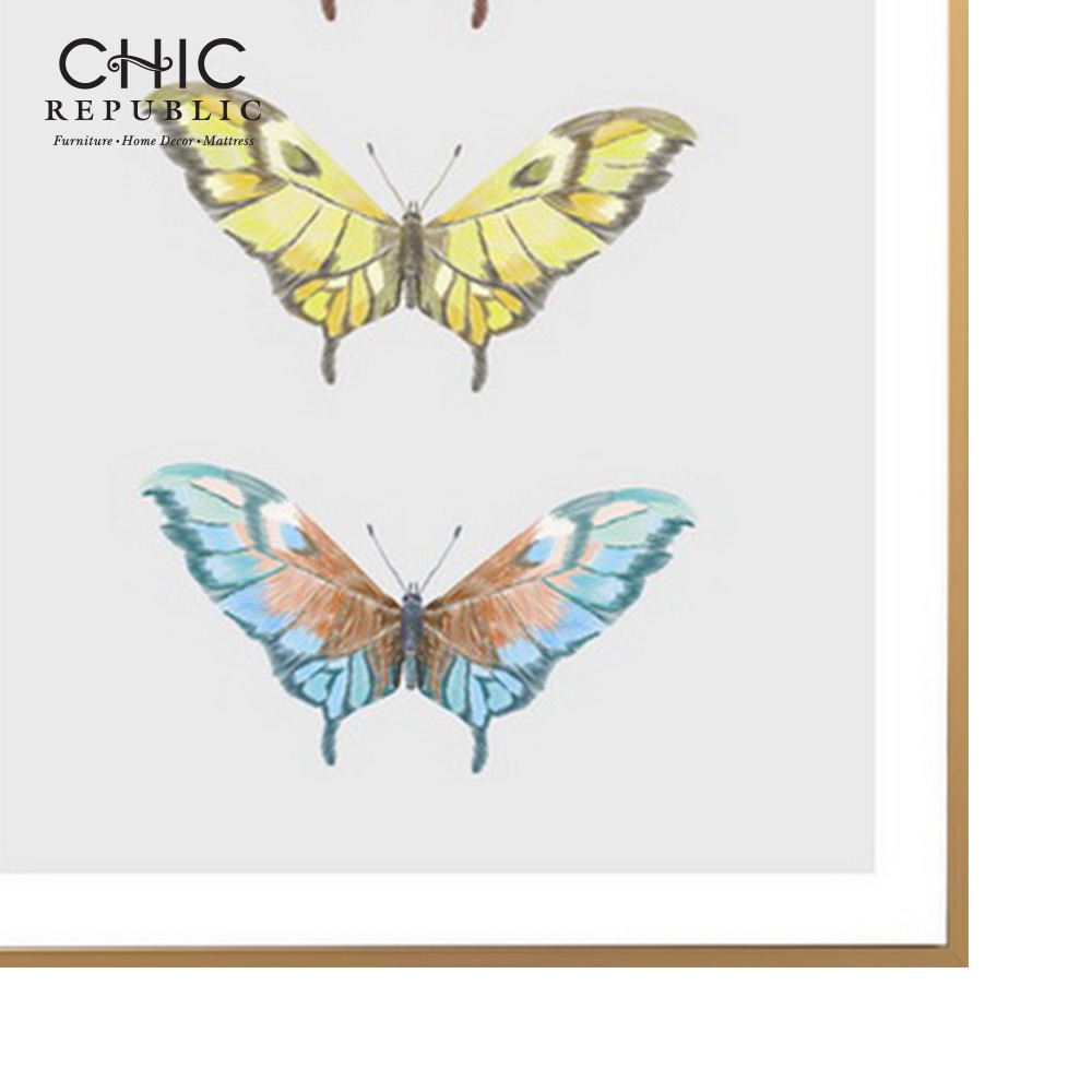 ภาพติดฝาผนัง CHIC REPUBLIC รุ่น DENWEN/45X60 สีทอง/หลากสี_2