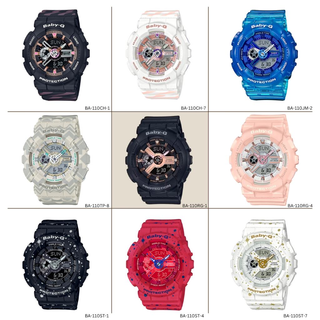 ลดล้างสต้อก!! Sale Casio Baby-G BGA-190BC  BA-195 BGA-230 BGA-230SA  BGA-230SC BGA-190 BGA-180 BA-11