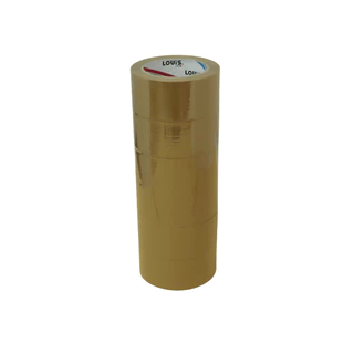 LOUIS TAPE เทปโอพีพี เทปปิดกล่อง OPP Tape (P85) 2 นิ้ว x 100 หลา กาวอะคริลิค (36 ม้วน/ลัง)