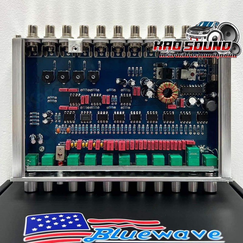 ปรีแอมป์ 7BAND  แบรนด์ BLUEWAVE 🇺🇸 รุ่น BW-777PX แยกซับอิสระ เบสกระชับนุ่มลึก กลางแหลมคมชัด เสียงใสเพราะๆ