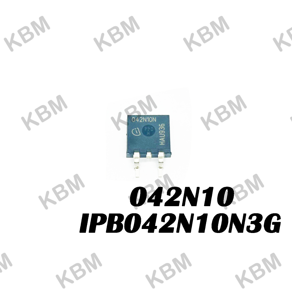 MOSFET มอสเฟต IPB042N10N3G 042N10 TO-263 100V 100A SMD Triode