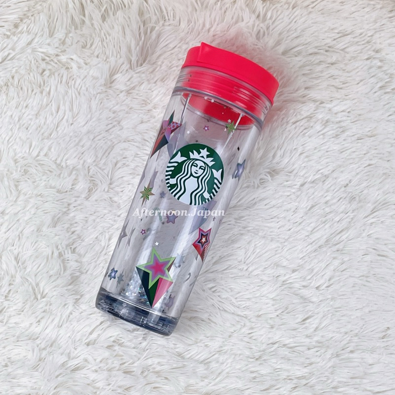 🌷 [ พร้อมส่ง ] แก้วพลาสติก 2 ชั้น Christmas Collection / Starbucks แท้ 💯‼️