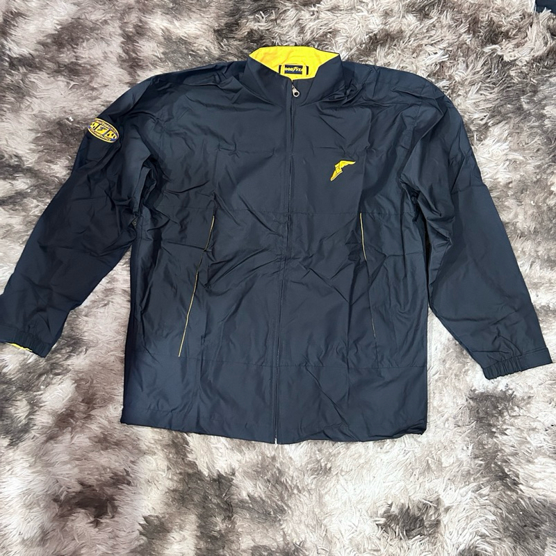 เสื้อแจ็คเก็ต กันลมและกันน้ำ งานปัก ลิขสิทธิ์ Goodyear แท้
