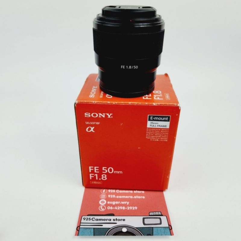 เลนส์ Sony FE50mm f1.8
