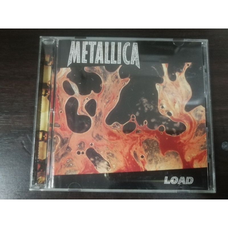 CD เพลง Metallica "Load" พันธุ์แท้ Japan สภาพสวย แผ่นไม่มีรอย