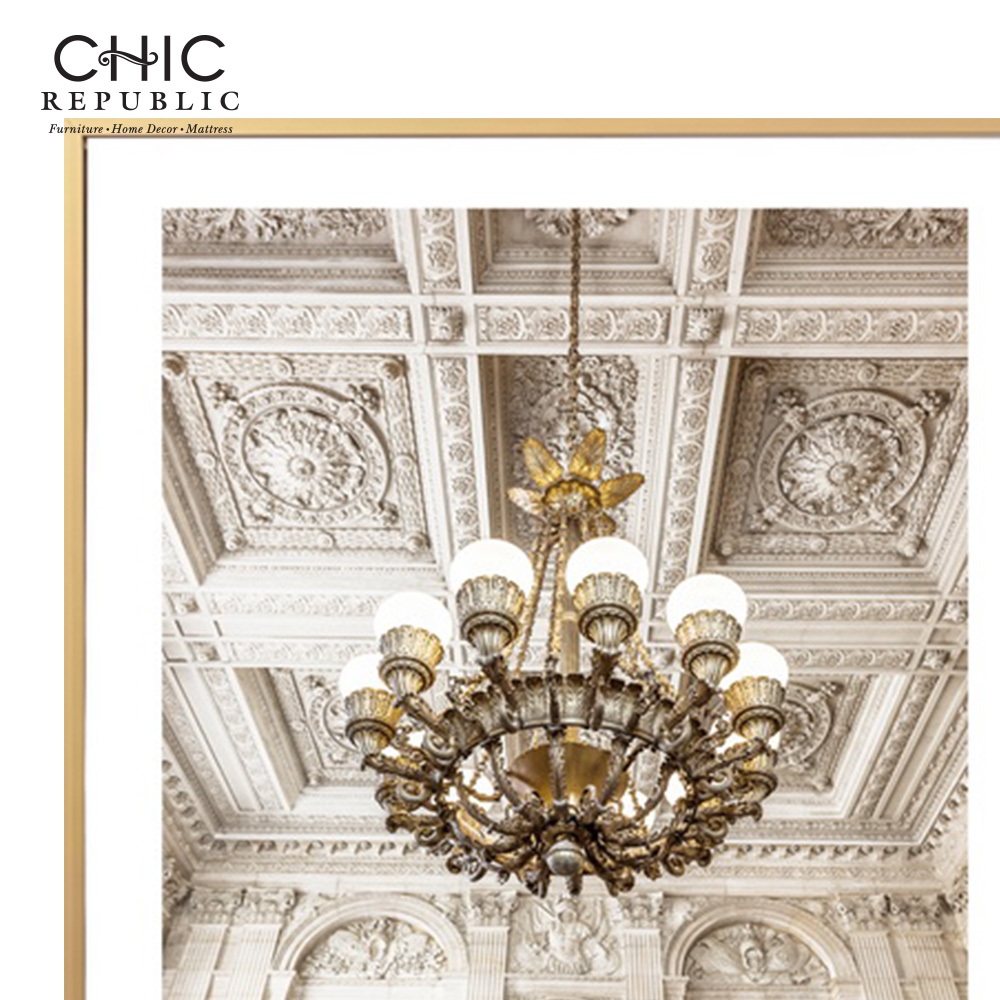 ภาพติดฝาผนัง CHIC REPUBLIC รุ่น DESIREE-B/45X60 สีทอง/หลากสี_3