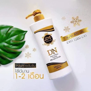 โลชั่นDNออร่าไวท์ แถมบีบี1หลอด ขวดใหญ่400ml.โลชั่นทาผิว ของแท้100%