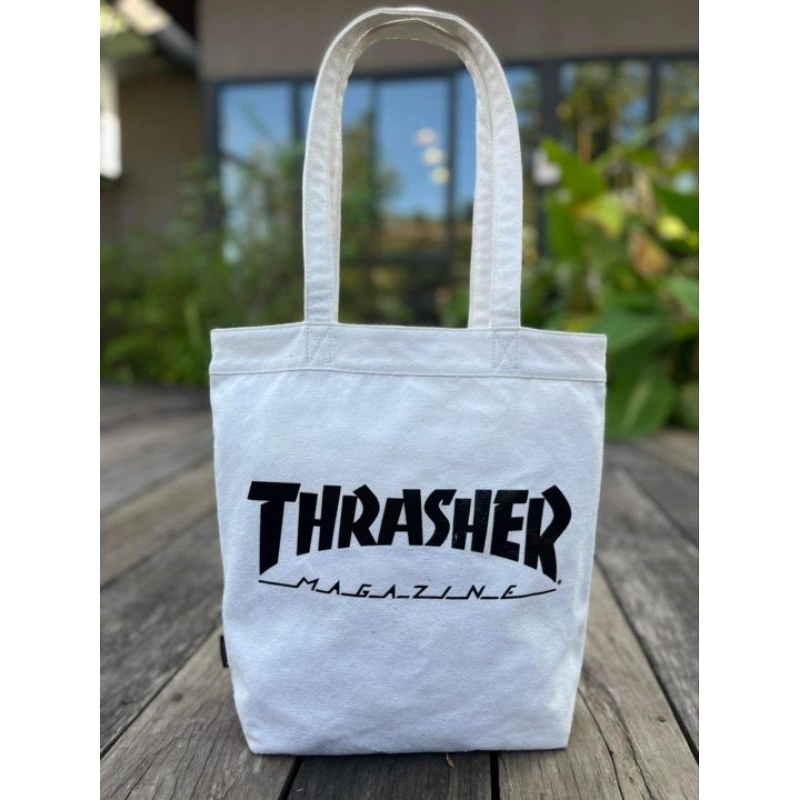 Thrasher กระเป๋าผ้าแคนวาส