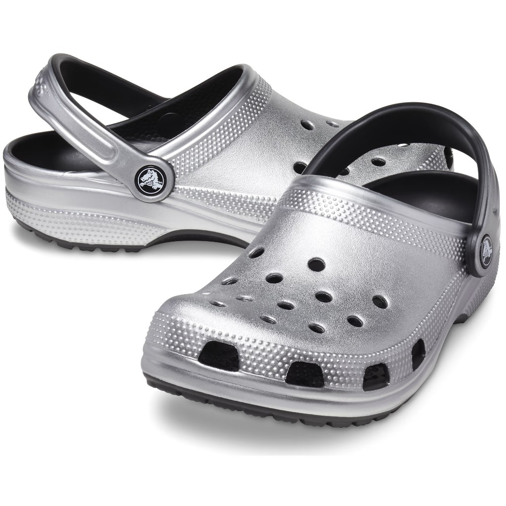 Crocs รองเท้าแตะ รองเท้าแฟชั่น CR UX Metallic Clog 205831-0P1 (2390)