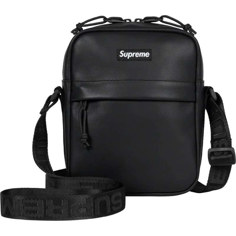 Supreme Leather Shoulder Bag FW23 ของแท้💯
