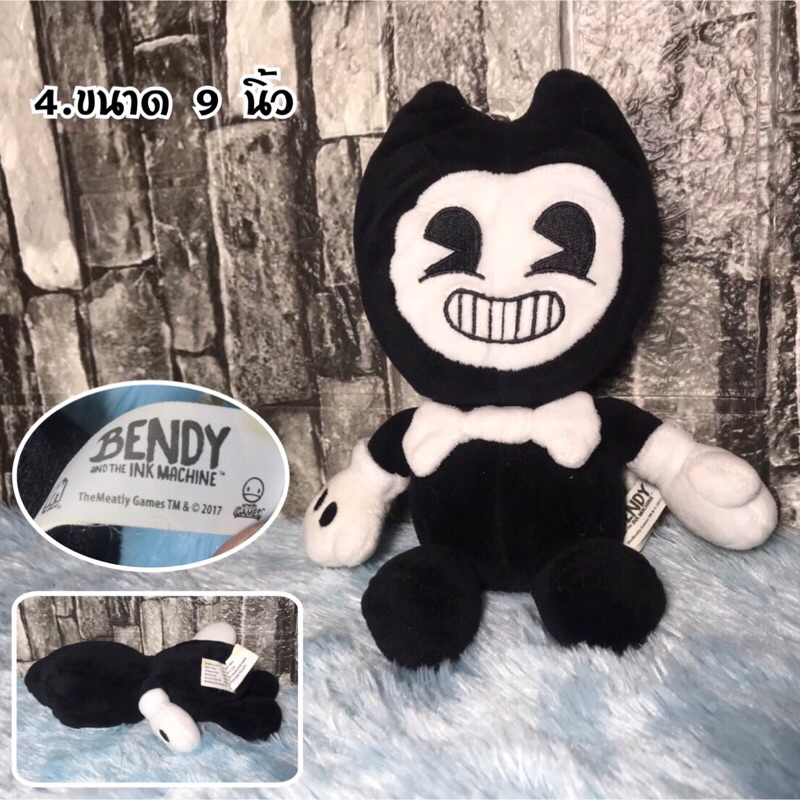 BABYSTORY ตุ๊กตา รูปการ์ตูน Bendy and the ink machine ลิขสิทธิ์แท้ มือสอง