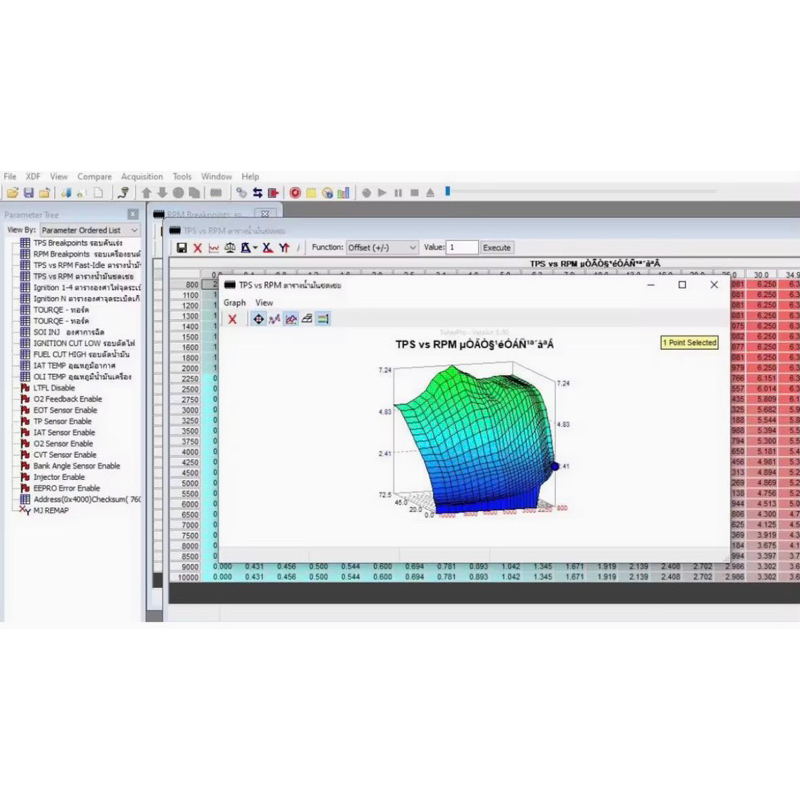 ⭐️สินค้าขายดีราคาถูก⭐️ ชุดโปรเเกรมรีเเมพจูนกล่องรถมอเตอร์ไซต์ Honda s3-s6 110-125cc bin+xdf  (ไม่รวม