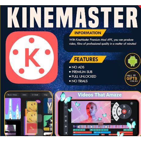 KineMaster Premium APK 2023 for Android🔥 Lifetime Premium | Modded to Pro Feature