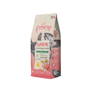 Pramy Supreme อาหารเม็ดแมวพรามี่ ซูพรีม เกรดพรีเมี่ยม 1 Kg และใหม่ Premium Gluten-free หลากหลายสูตรตามความต้องการ