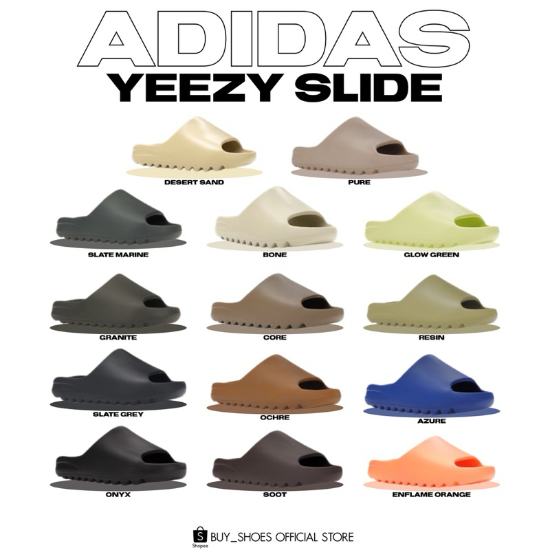 พรีออเดอร์✨ADIDAS YEEZY SLIDE (ของแท้) 🥽