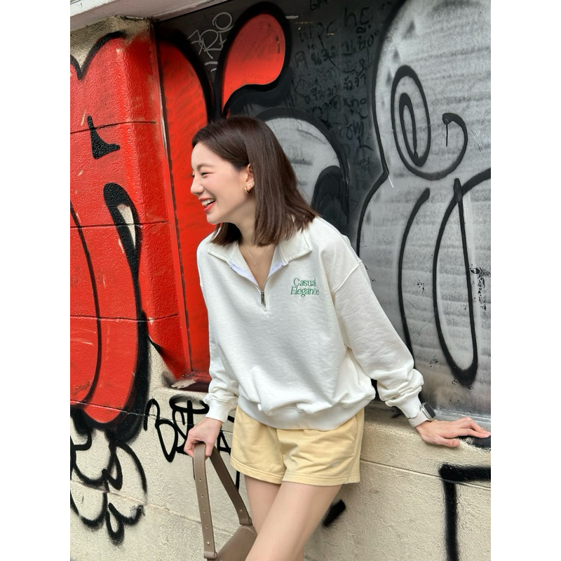 HAY - Sweater Quarter Zip / Button