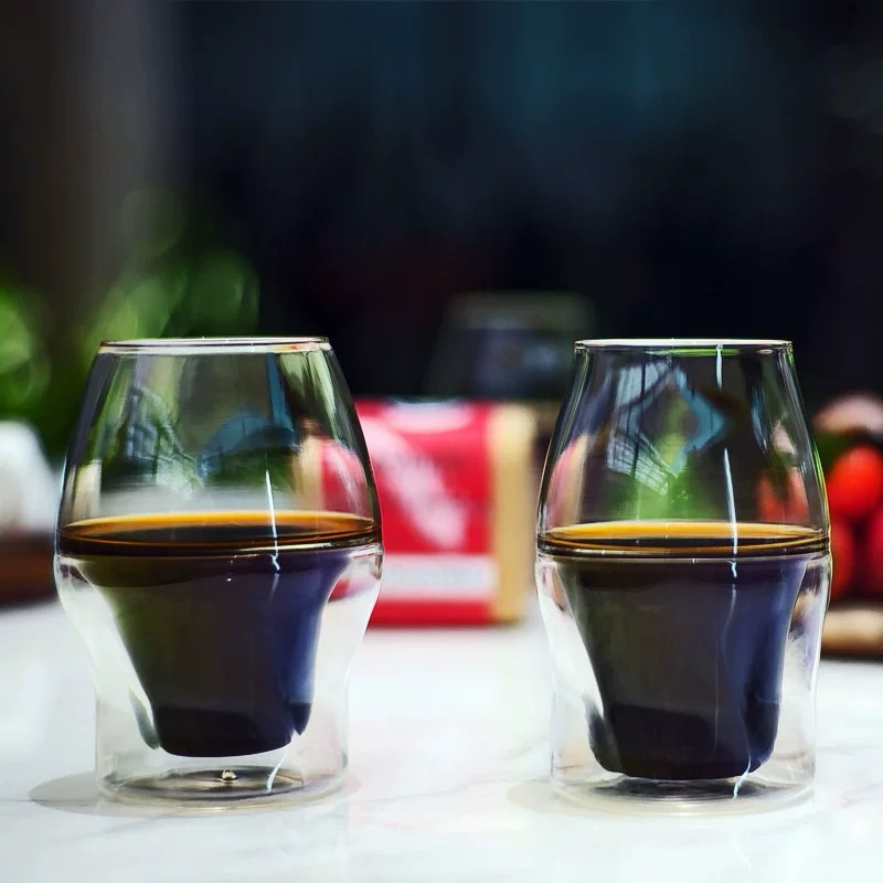 แก้วกาแฟ สองชั้น Double wall glass ราคา ถูกที่สุด ดีลบีเคเค แกลเลอรีภาพที่ 2