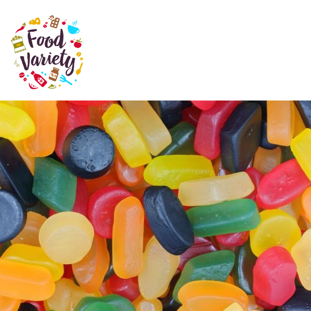 Food Variety Wine Gums Jelly ฟู๊ด วาไรตี้ เยลลี่รสผลไม้รวม