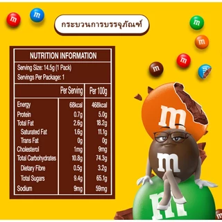 [แพ็ก 12 ชิ้น] M&M'S Milk Choco เอ็มแอนด์เอ็ม ช็อกโกแลตนม 14.5 กรัม