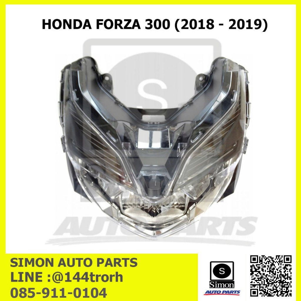 ไฟหน้า Forza 300 (ปี2018-2019) รหัส (33100-K0B-T01)
