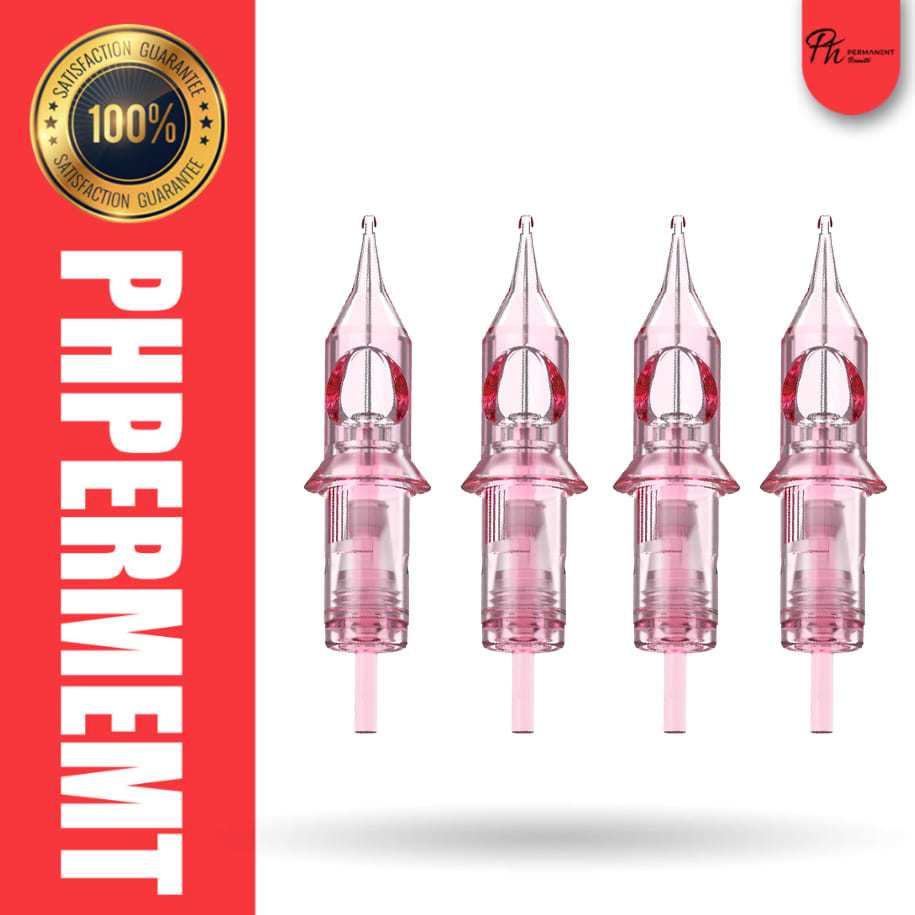 เข็มฮอก Cartridge Needles ขนาด 0.30mm สีชมพู