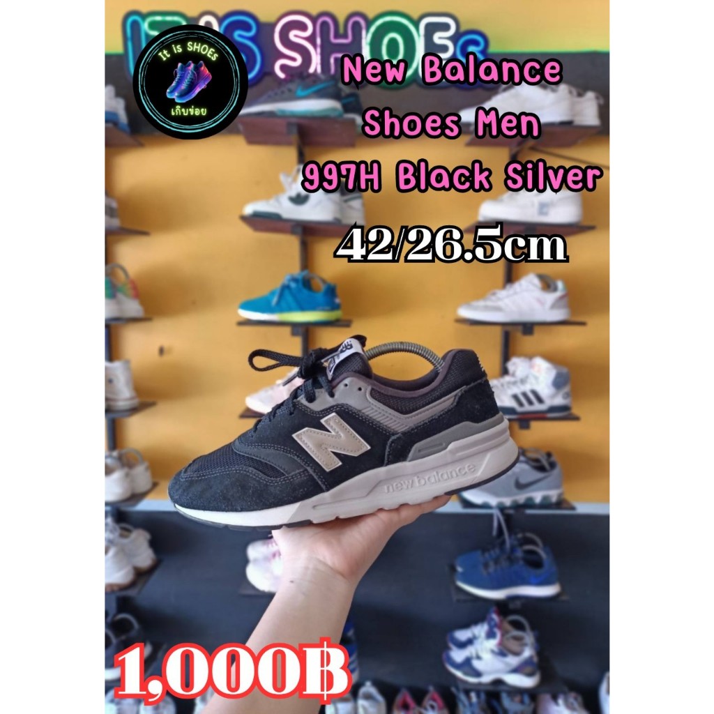 รองเท้า New Balance Shoes Men 997H Black Silver (รองเท้า)