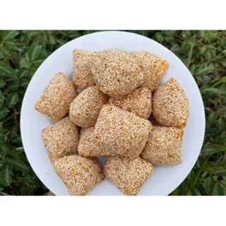 ขนมพองงา(ขนมม่อหลาว) กรอบอร่อยถึงรสงาเต็มคำ