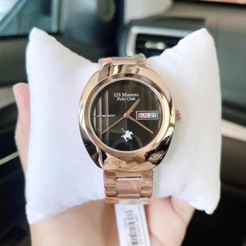 ⌚🥰นาฬิกาข้อมือ ชาย/หญิง New polo Club Watch
สวยมากกกก หน้ากลม มีหลายสีคร้า 
✔️หน้าปัด 38 มม.