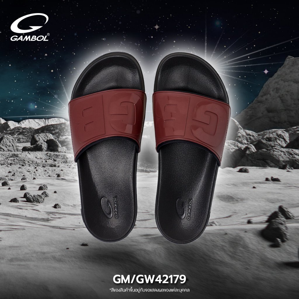 GAMBOL รองเท้าแตะสวมชายหญิง รุ่น GM/GW42179 Size 40-44
