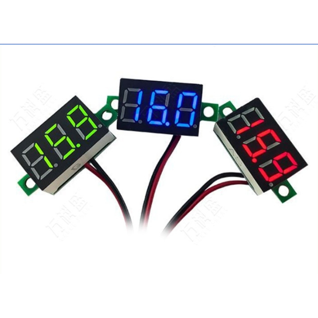 EA10 วงจรวัดโวล์ท 4.5-30V DC **** เลือกสีก่อนสั่ง - รูปที่ 2