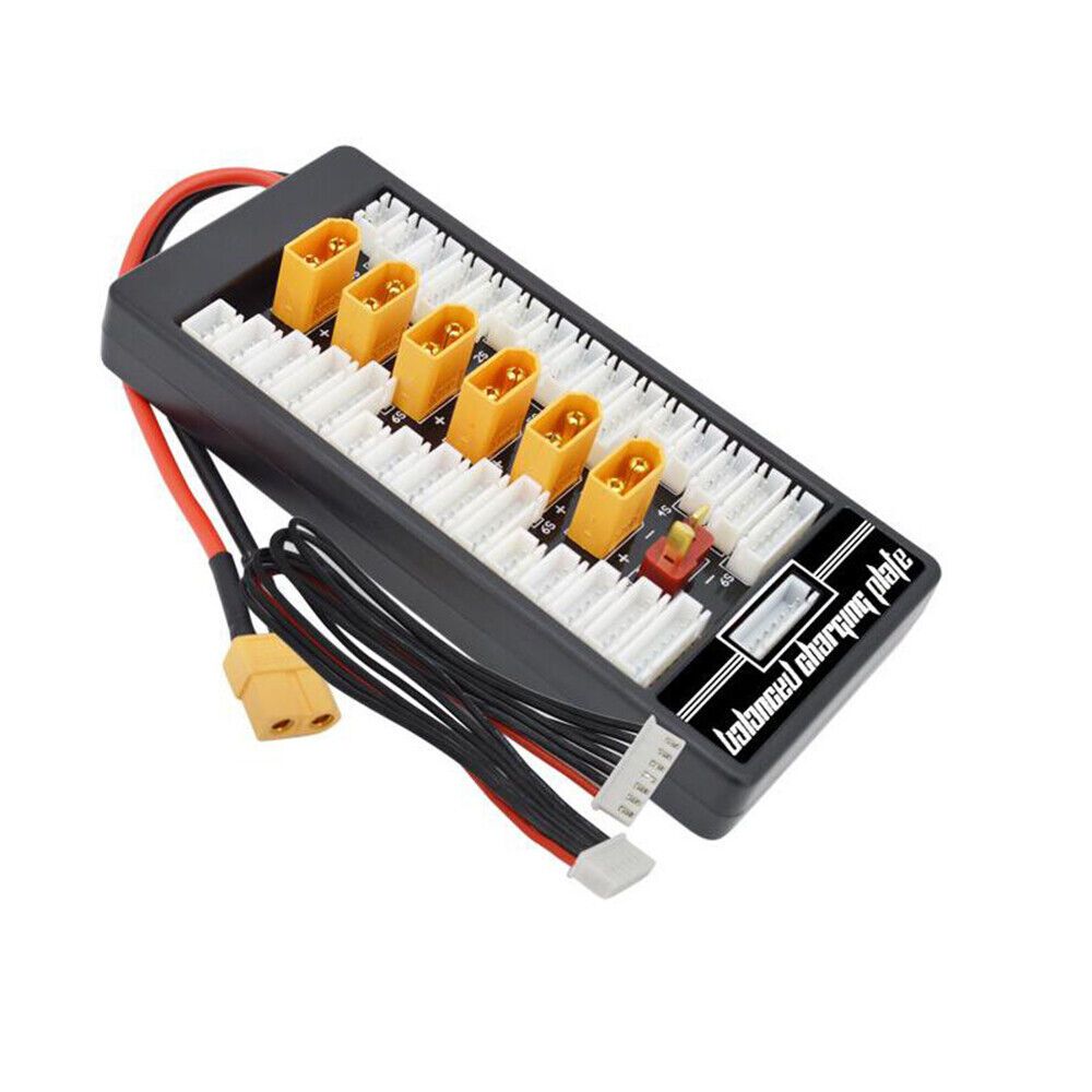 บอร์ดชาร์จแบตเตอรี่ ลิโพ แบบขนาน หลายก้อนพร้อมกัน Lipo 2-6S parallel charge board IMAX B6 B6AC