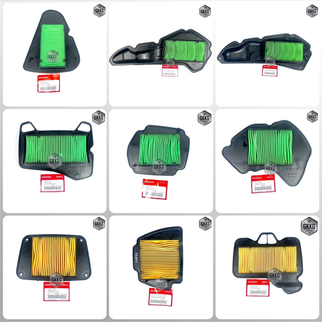 ไส้กรองอากาศแท้ศูนย์ Click,Clicki,Scopy,W125,W100S,W110I,MSX,CLICL125,Sonic/W125I,PCX150,PCX160